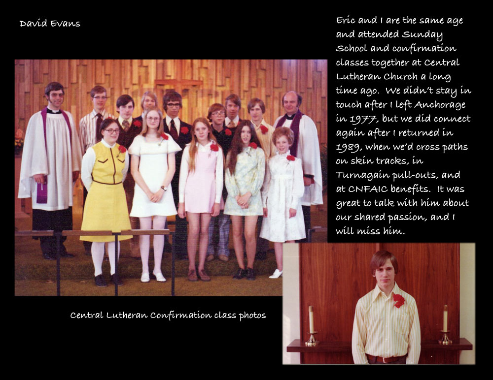 Confirmation - David Evans