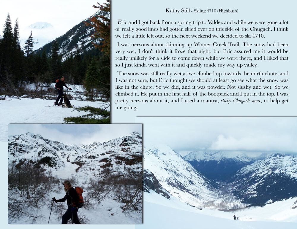 Skiing Highbush - Kathy 1