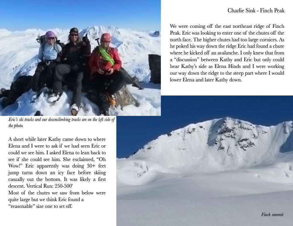 Finch Peak - Charlie Sink